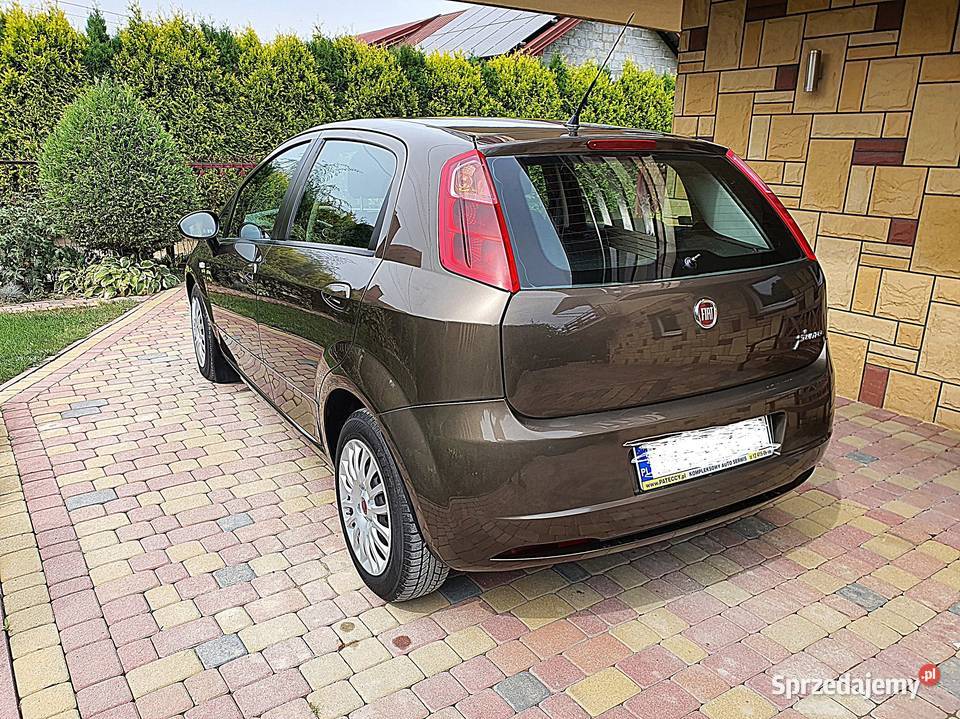 FIAT PUNTO 14 BENZYNA 2009 I WŁAŚCICIEL nieuszkodzony