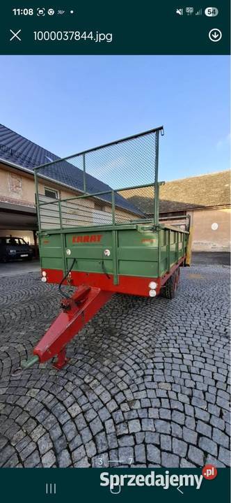 Rozrzutnik 6 ton tandem Kobylno