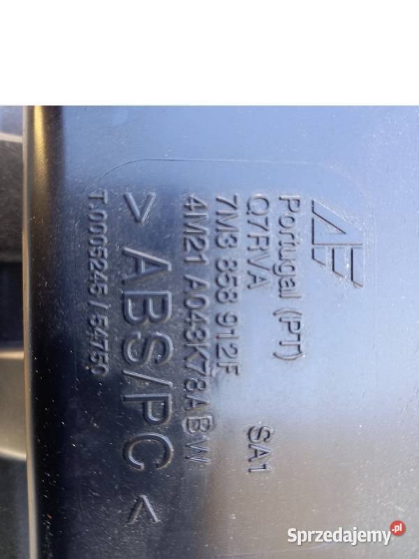 VW Sharan Seat Alhambra schowek pasażera Andrespol