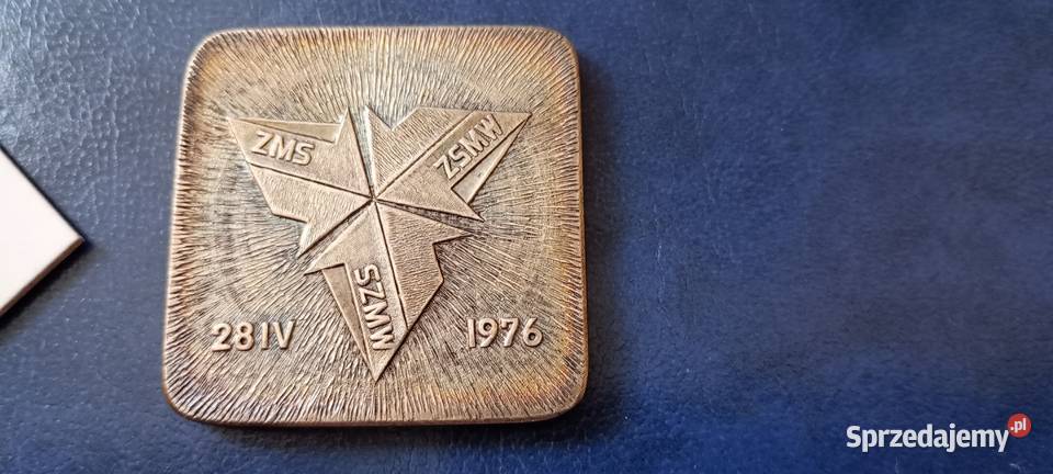 Stare monety Medal ZSMP 1976 Polska 34 Lesko sprzedam