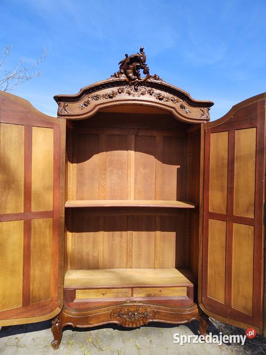 Francuska szafa bieliźniarka Rokoko antyk XIX pomorskie Gdynia