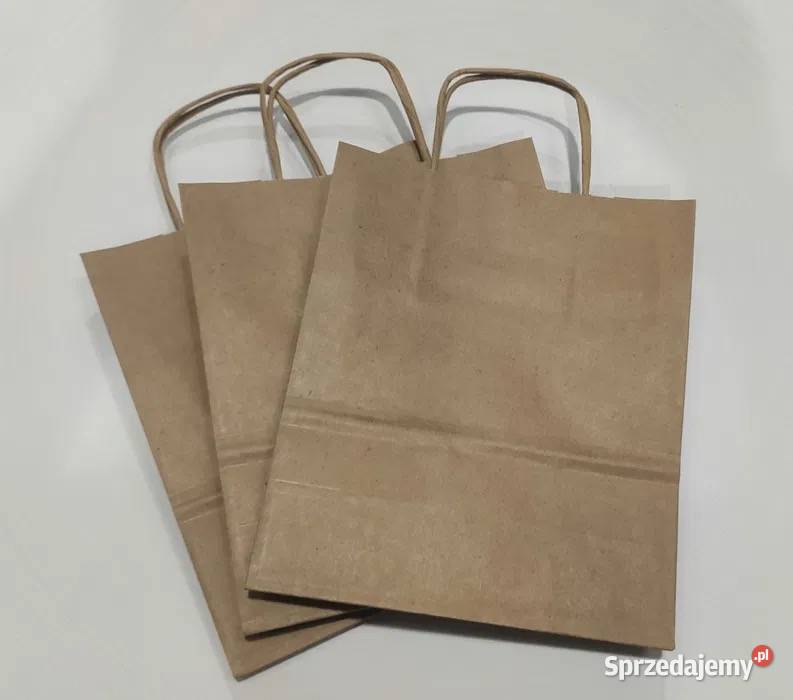 Torba Papierowa Ekologiczna 24x10x32 DHL Katowice