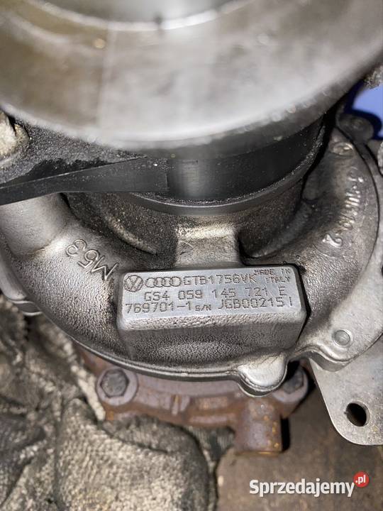 Turbina GTB1756VK AUDI 2730TDI z nastawnikiem Turbosprężarki Strzelin