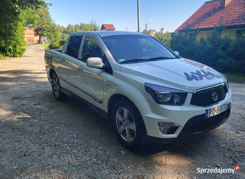 Piękny pick up ssangyong action sport Rok produkcji 2012