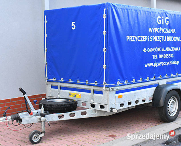 Przyczepa Wiola lekka DMC 750 Opole