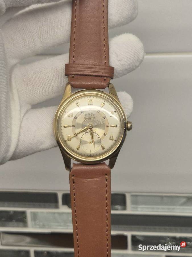 Szwajcarski zegarek Arsa 1950r Chorzów