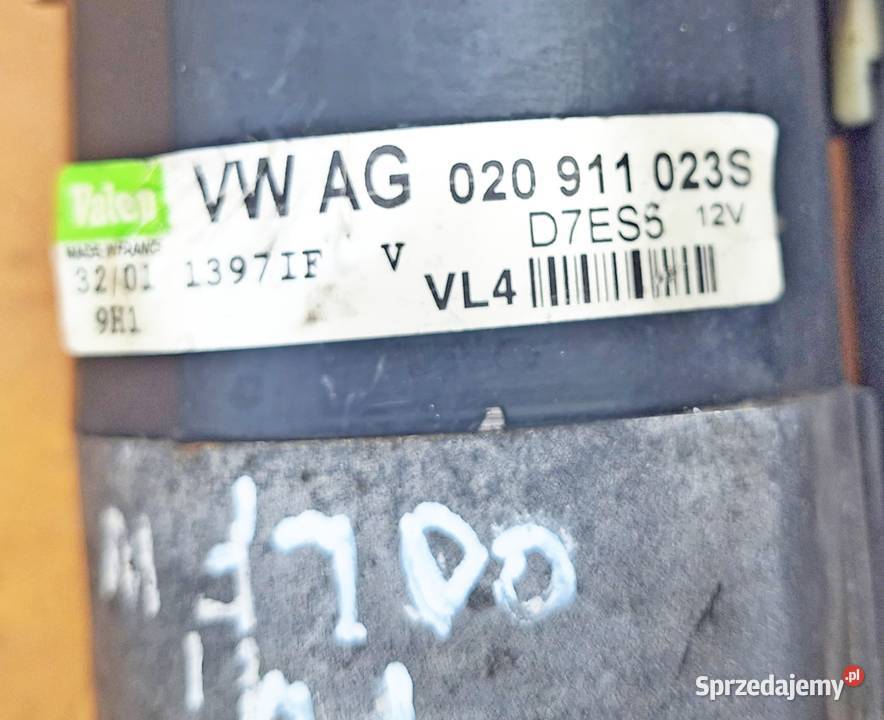 VOLKSWAGEN GOLF V ROZRUSZNIK 020911023S D7ES5 Części mazowieckie Radom