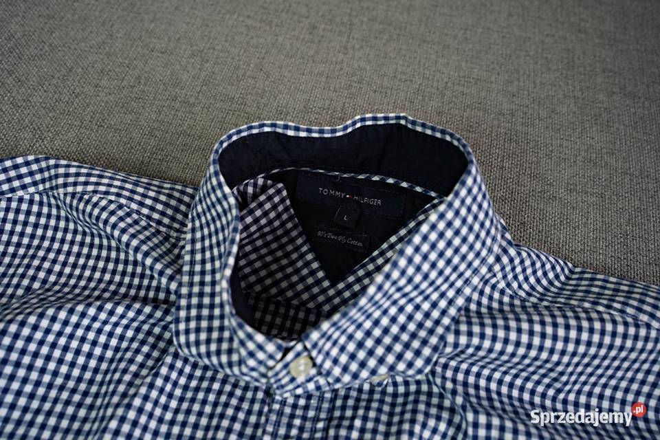 Koszula w kratę Tommy Hilfiger Warszawa sprzedam