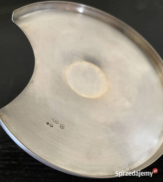 Cukiernica Hefra kryta srebrnokryształowa Porcelana i szkło Warszawa