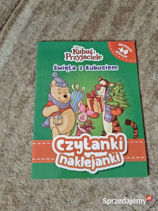 Czytanki naklejanki Kubuś Puchatek i przyjaciele Hajnówka