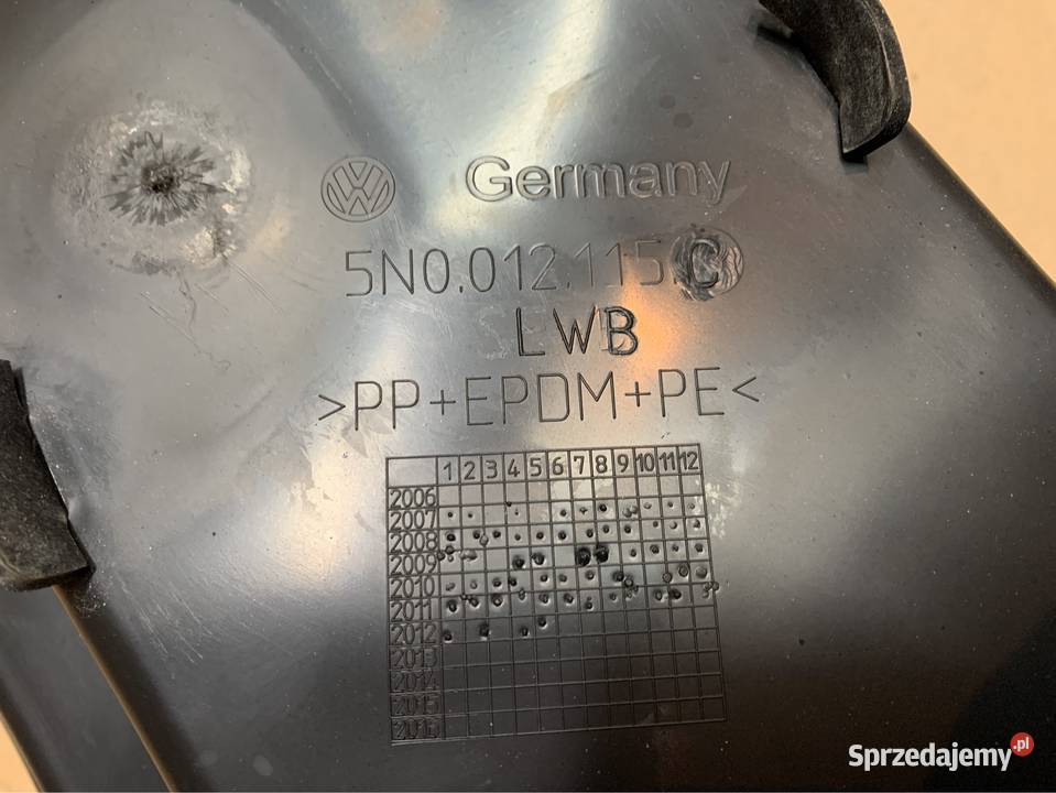 Skrzynka narzędziowa 5N0012115 vw tiguan 5N lift Szczecin