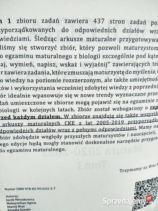 Biomedica zbiór zadań biologia Antyki, Sztuka, Kolekcje