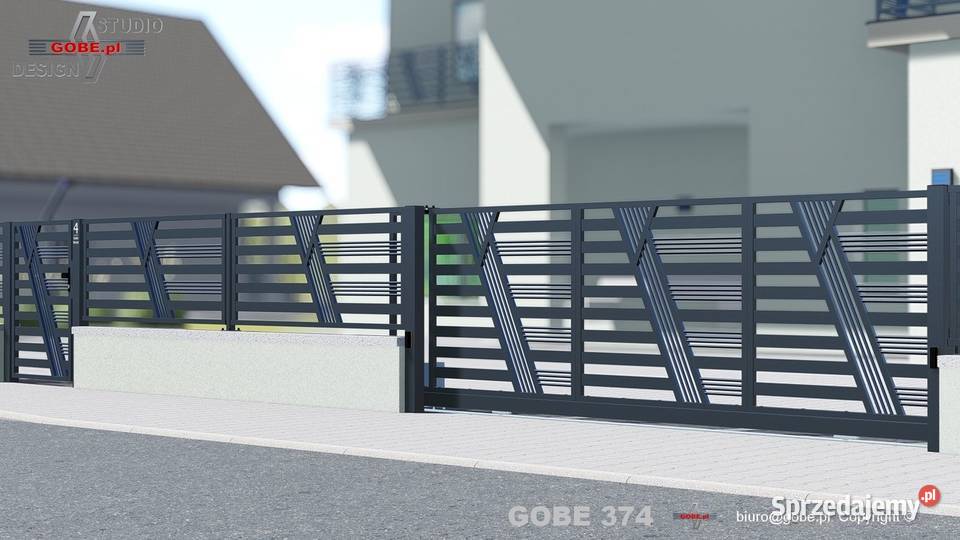 Przęsła nowoczesne ogrodzenia panelowe bramy Gliwice sprzedam