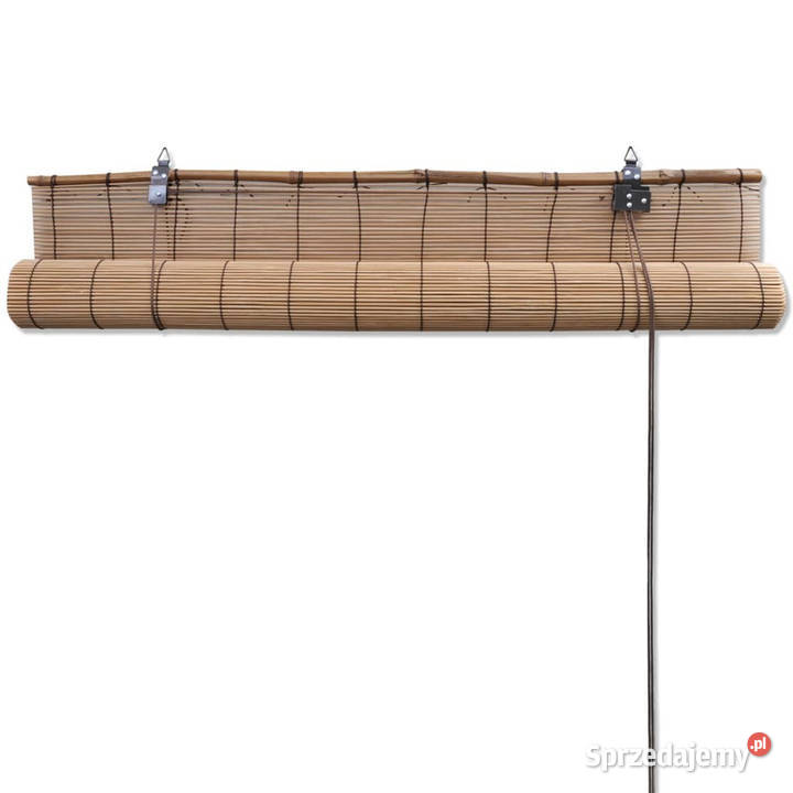 Roleta bambusowa 100 x 220 brązowa WM245814 Warszawa