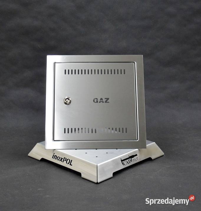 Drzwiczki rewizyjne gazowe 300x300 INOX BP Bochnia