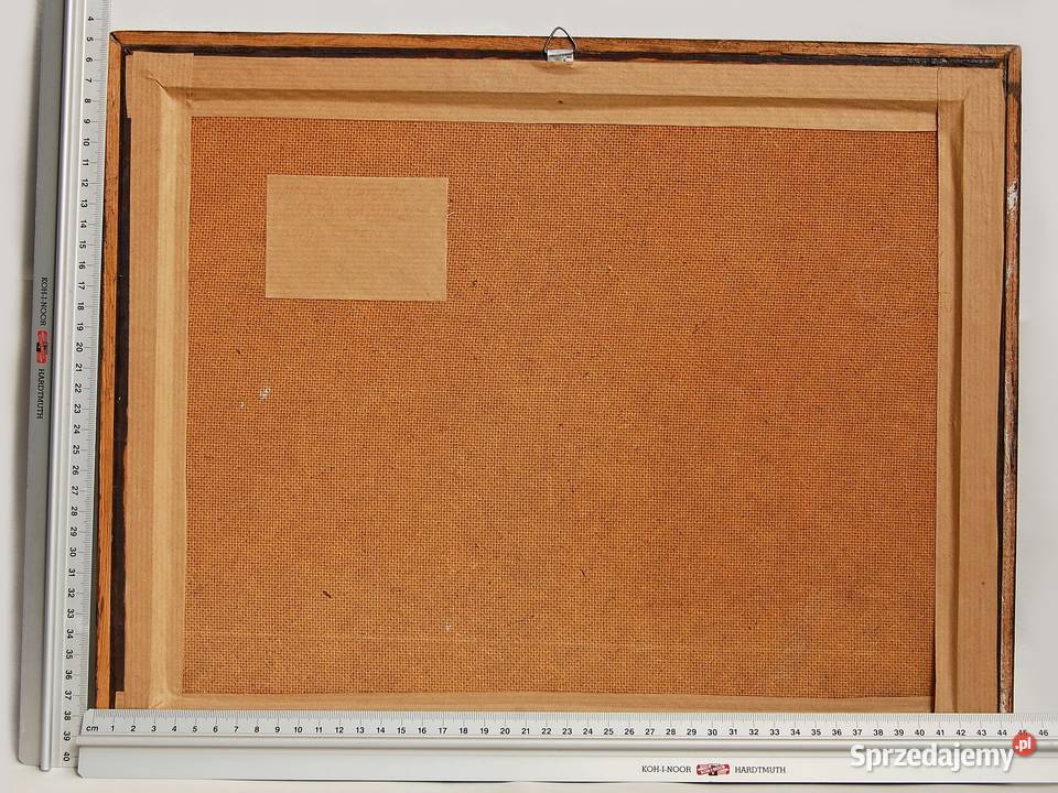 Burza na morzu Marian Matocha 1988 obraz akryl lubelskie Lublin