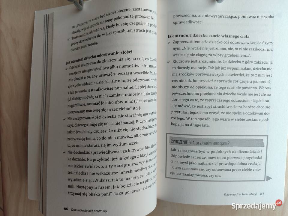 się dogadać Komunikacja bez przemocy miękka