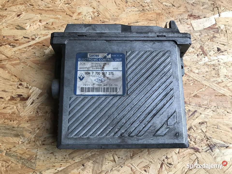RENAULT MEGANE 19 TD 7700867275 Sterownik Motoryzacja Bolesławiec