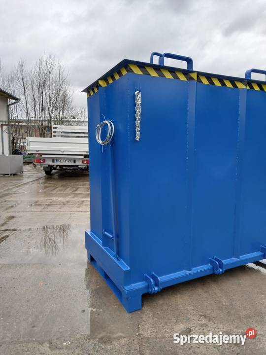 Kontener z otw dnem PMDC 1500 L jakość premium świętokrzyskie sprzedam