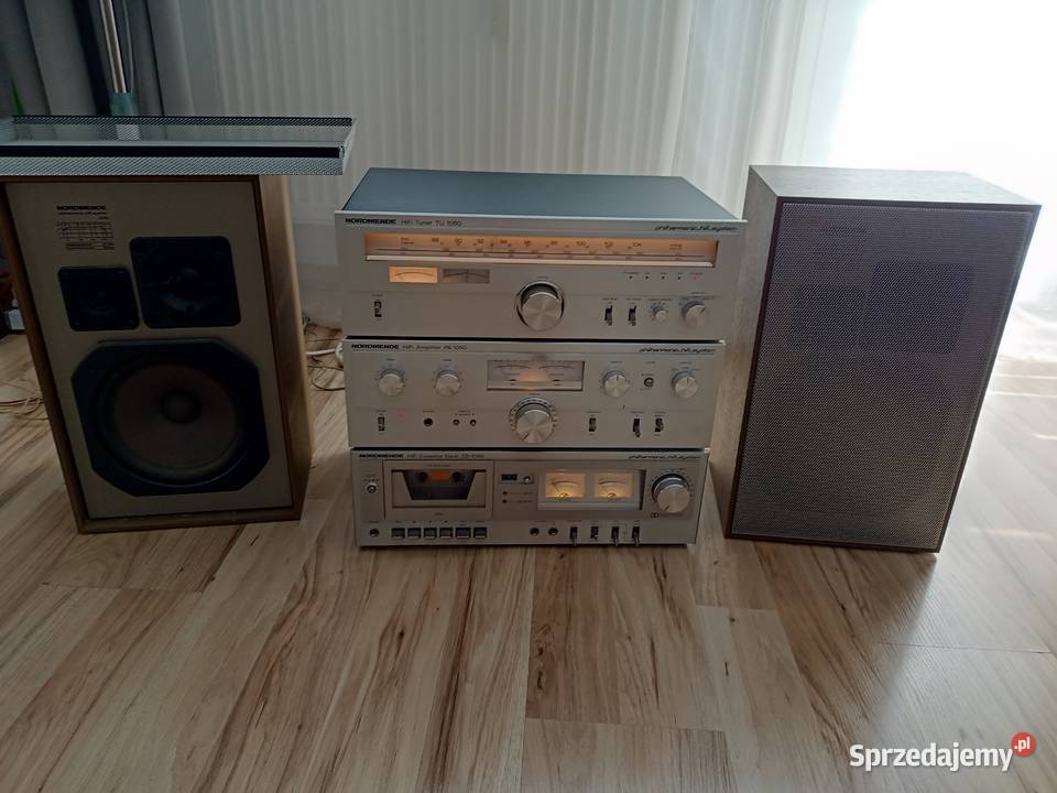 Zestaw Nordmende philharmonic hi fi system Wieże i miniwieże Trzebinia