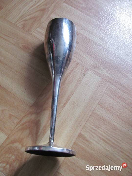 kielich kieliszek szampanówka platerowany Zamość