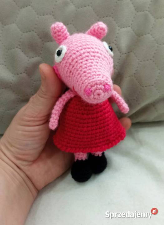 Świnka Peppa na szydełku