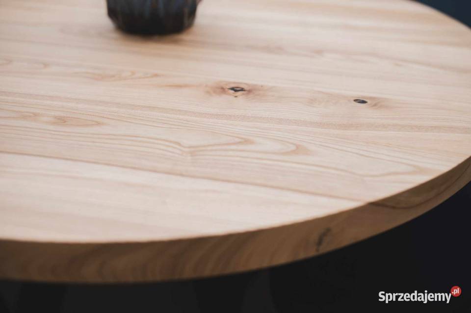 Stół okrągły drewniany Stół nowoczesny Stoły Luzino