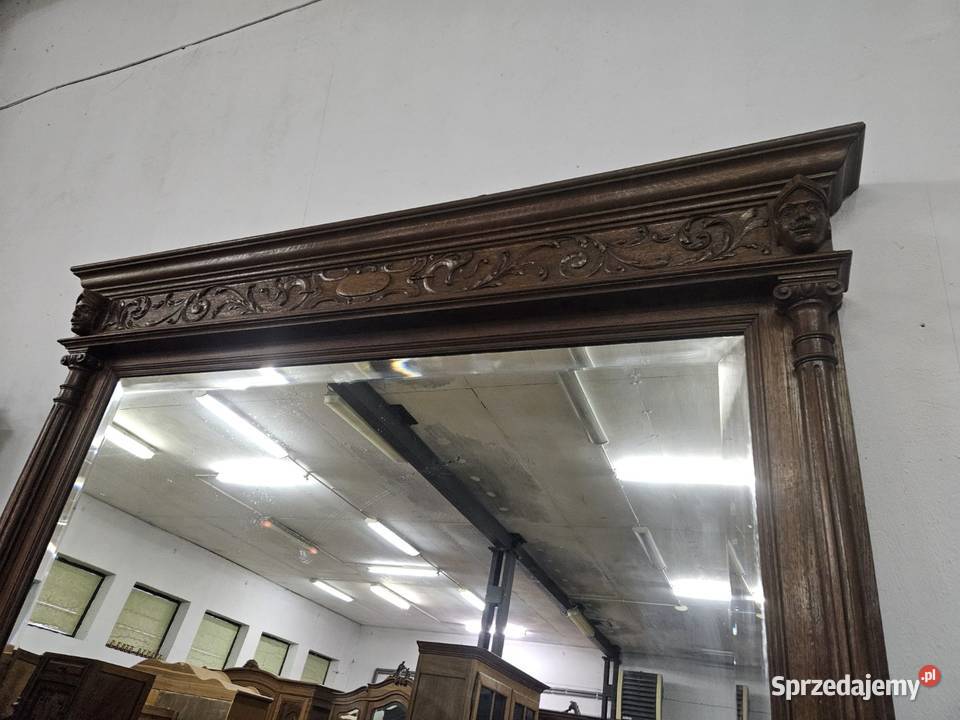 Potężne lustro eklektyczne Lustra Nowy Sącz