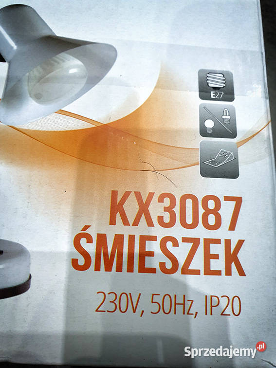 Lampa biurkowa Śmieszek żarówka LED Tarnowiec