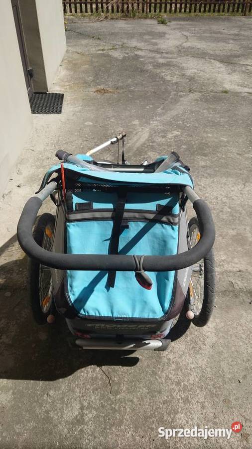 Przyczepka rowerowa croozer jedno osobowa