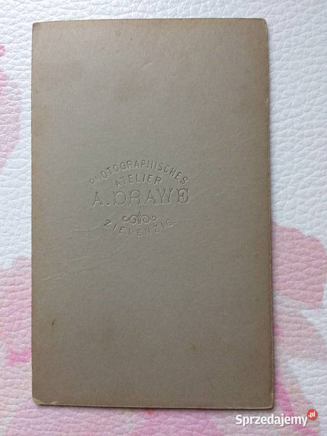 1235 SULĘCIN Niemieckie Zdjęcie Kartonikowe zachodniopomorskie Szczecin