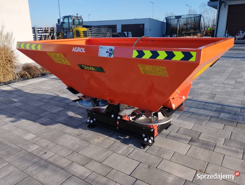 Rozsiewacz 2 tarczowy do nawozu hydraulika Tabor sprzedam