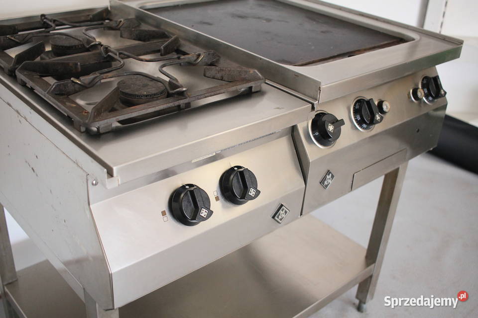 Kuchnia gazowa 2 palnikowa z grillem marka MKN śląskie Pszczyna sprzedam
