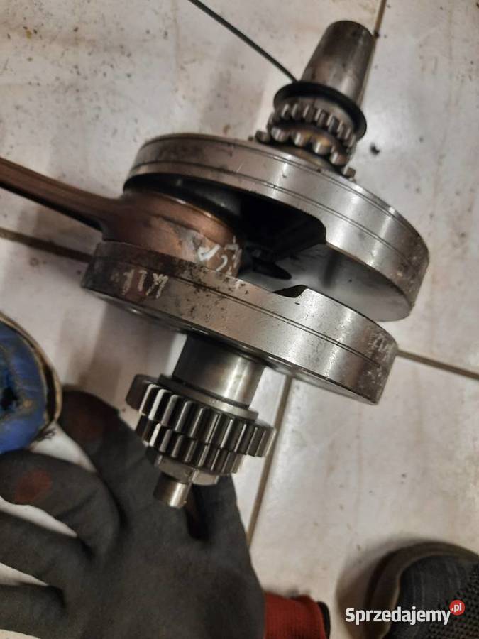 Kawasaki klr 600 wał korbowy klr600 Silniki i osprzęt Jelenia Góra