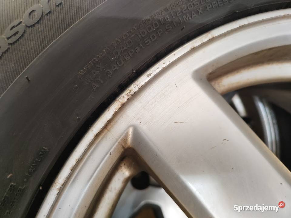 Felgi Aluminiowe Koła Opony Volvo Borber 70 x 17 Samochodowe Pleszew