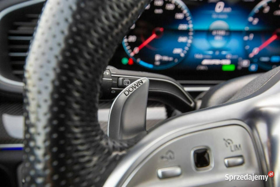 Mercedes GLE 53AMG Krajowy Bezwypadkowy Coupe niebieski Jarocin sprzedam