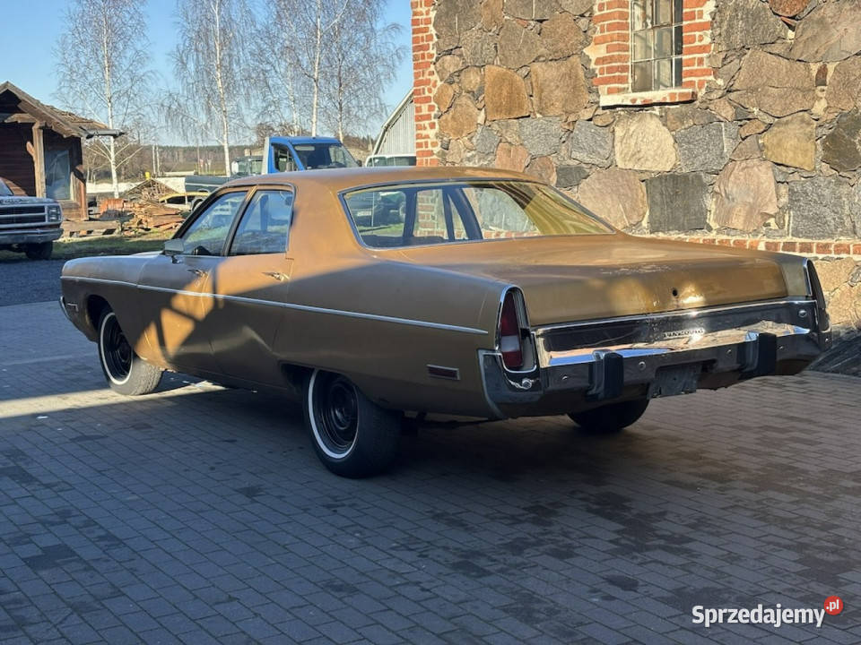 Plymouth Fury BLACK WEEK 5000 PLYMOUTH FURY 1972 lubuskie Sulechów
