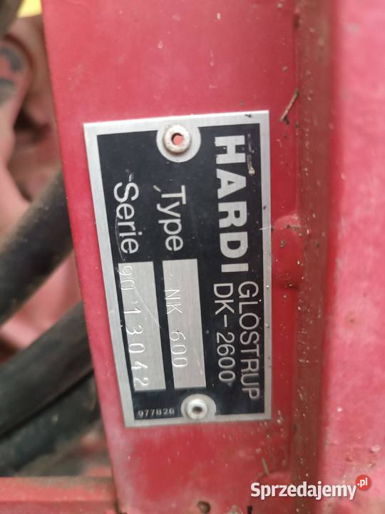 Opryskiwacz Hardi NK600 600l 12m Nowy Browiniec