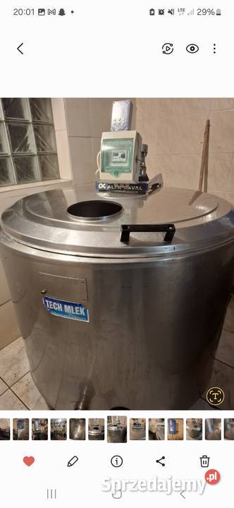 Dojarka rurociąg kompletny alfalaval delaval