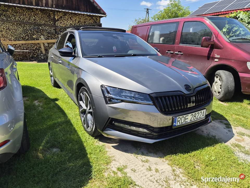 Skoda superb sport line podkarpackie Stobierna