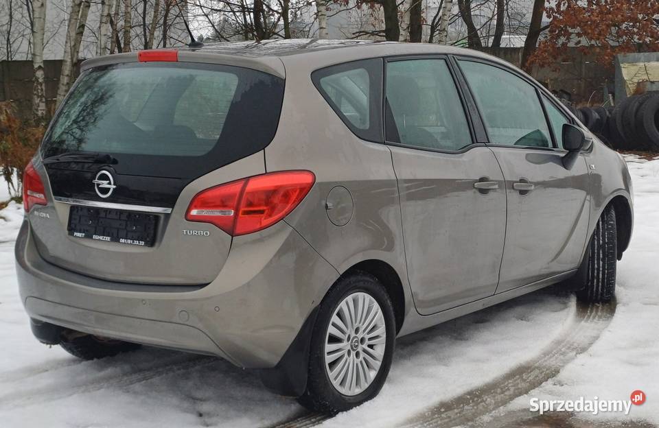 Świeżo sprowadzony Meriva