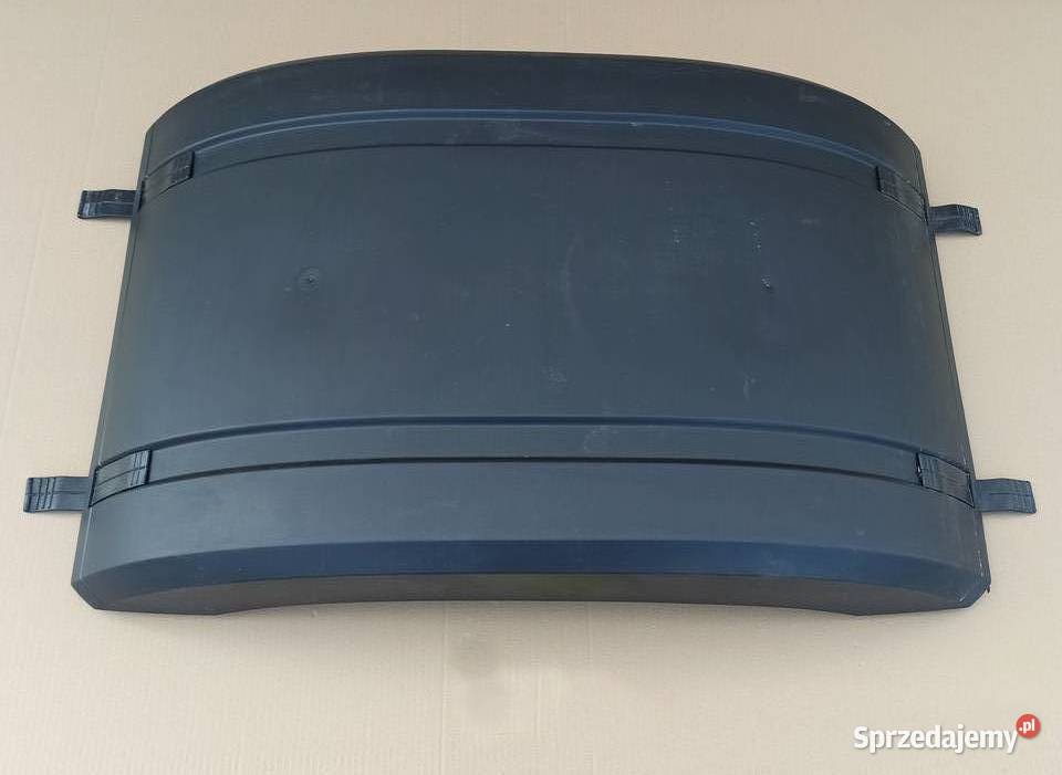 MERCEDES ACTROS MP4 MP5 BŁOTNIK NADKOLE TYŁ Bieleń