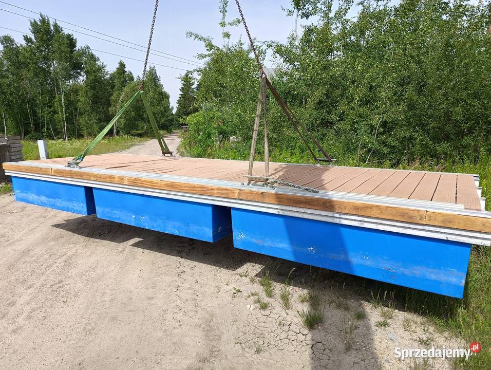 pomost pławiący 6m x 2m marina tratwa keja yboom Pozostałe Tarnobrzeg sprzedam