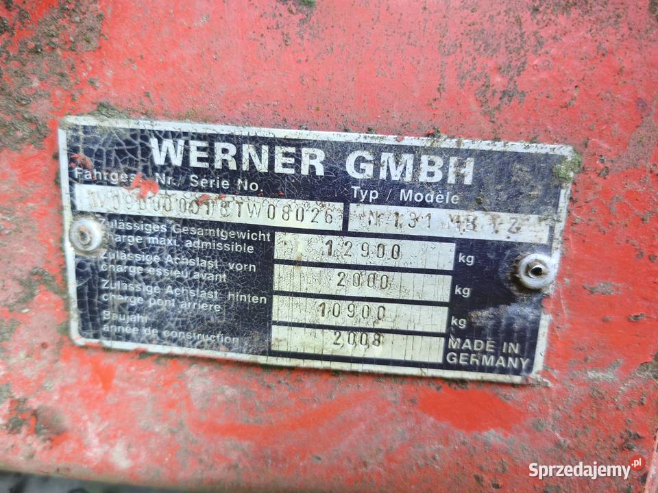 Werner WFTrac 1700 MercedesBenz Wleń