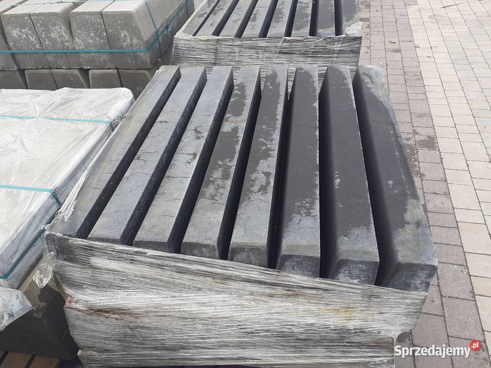 Krawężnik Drogowy Betonowy 1225100 grafit II mazowieckie Wielogóra sprzedam