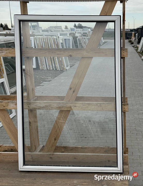 OKNA KacprzaK Witryna 101X143 FIX Używany PCV mazowieckie Siedlce