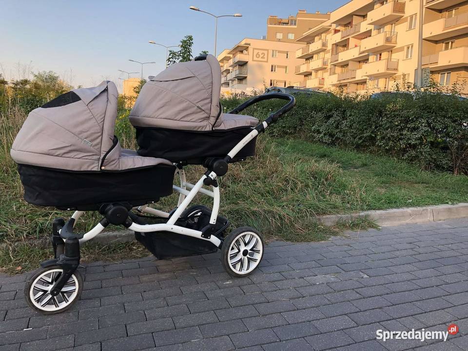 Wózek bliźniaczy roku Przekładane siedzisko  podlaskie Mońki