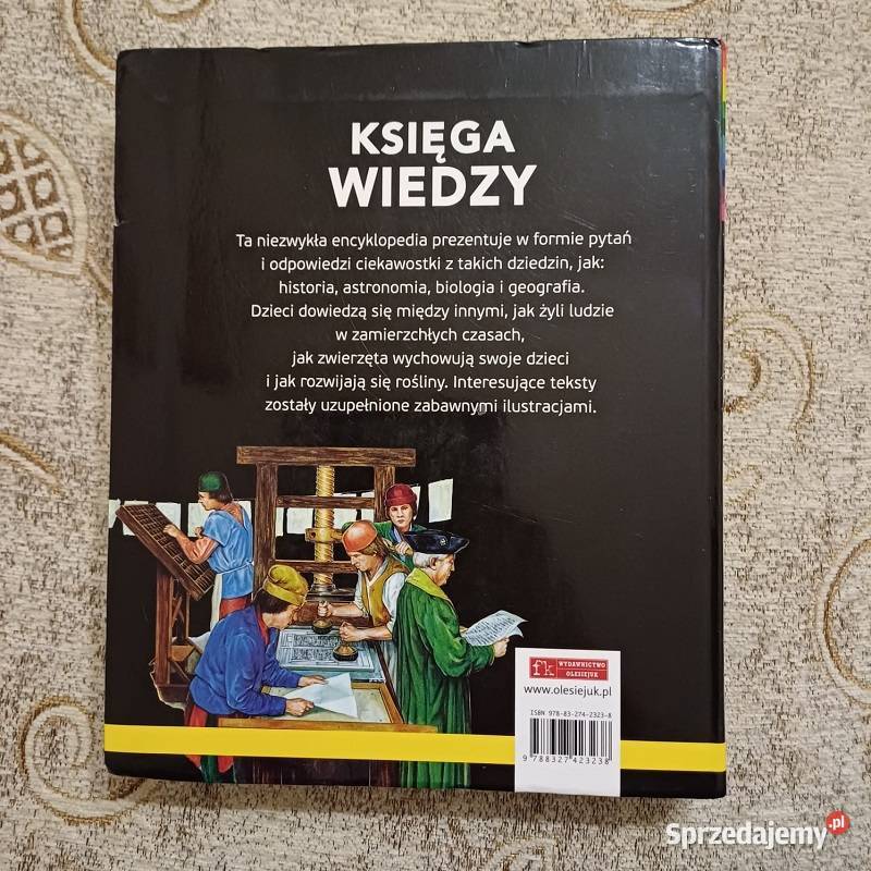 Książka Księga Wiedzy Ciekawe dlaczego Sieradz sprzedam