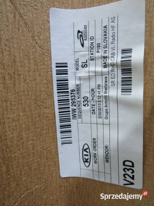 PODSUFITKA SOLAR PANORAMA SPORTAGE III