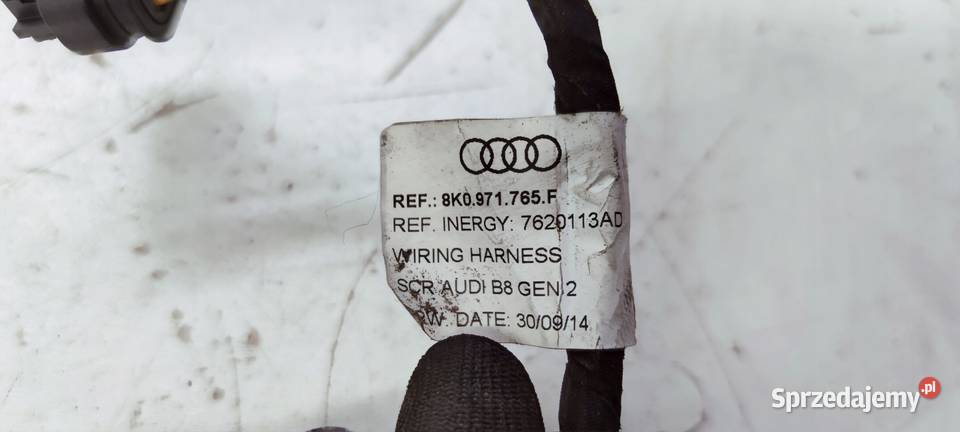 WIĄZKA ADBLU AUDI A4 B8 A5 8T 8K0971765F Przystajń